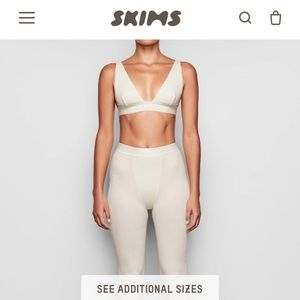 SKIMS ribbed leggings